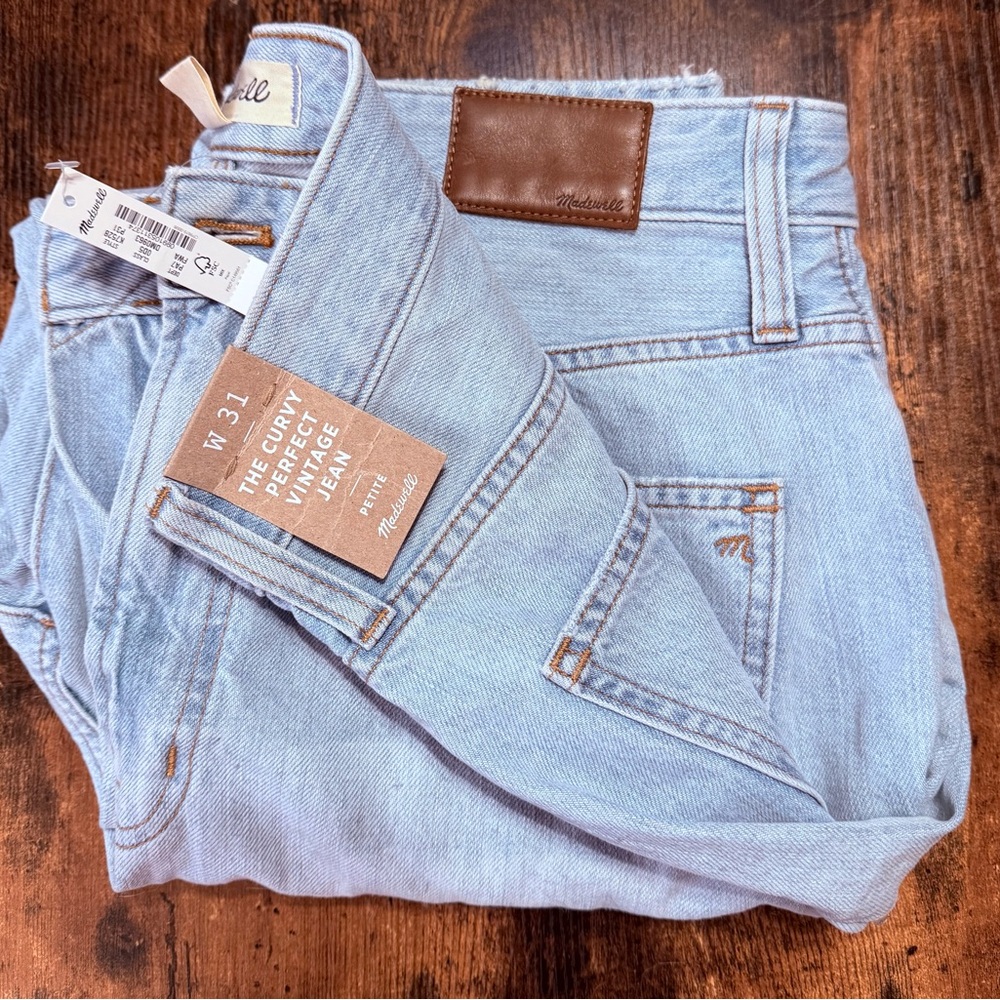Madewell Women's Denim Straight Leg Jeans